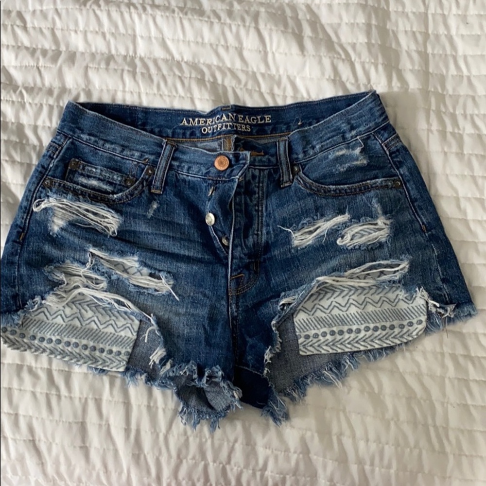 AE Vintage hi rise festival shorts
